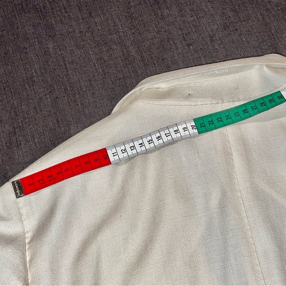 SUITSUPPLY off-white Silk Dinner Jacket Havana 38R - Picture 5 of 7